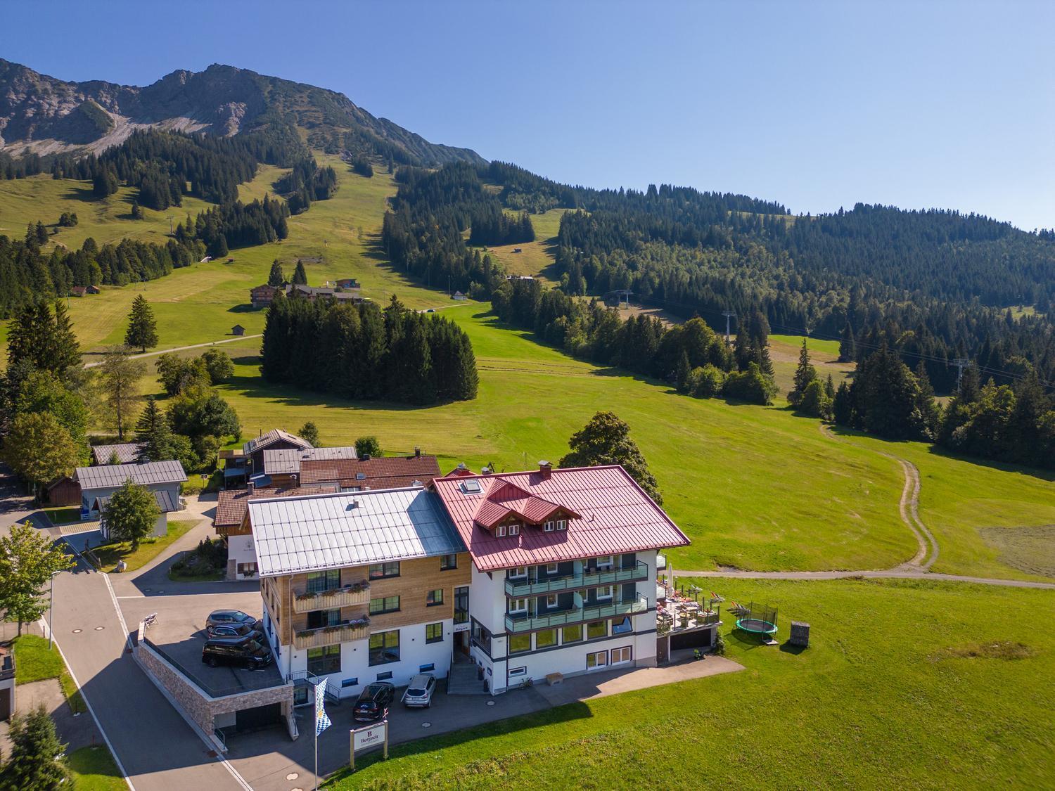 Bergzeit - Hotel&Appartements Oberjoch Exterior foto