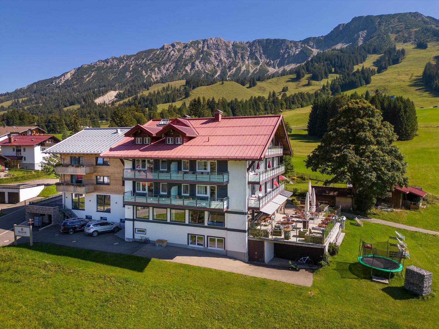 Bergzeit - Hotel&Appartements Oberjoch Exterior foto