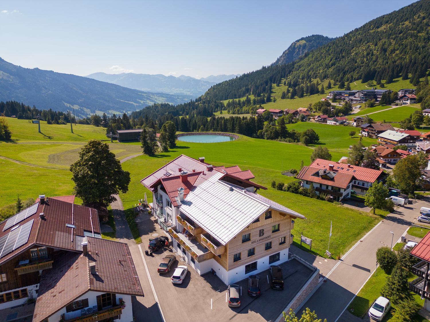 Bergzeit - Hotel&Appartements Oberjoch Exterior foto